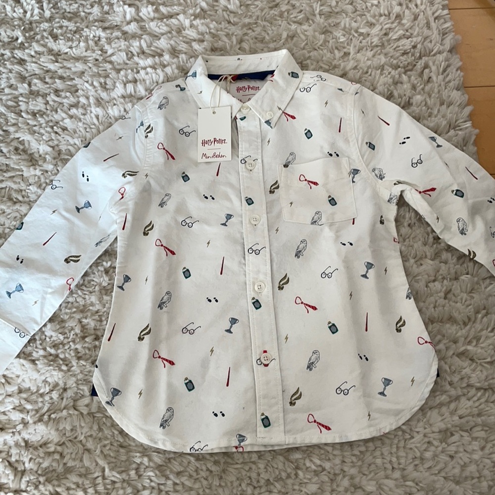 New Mini Boden Harry Potter Shirt